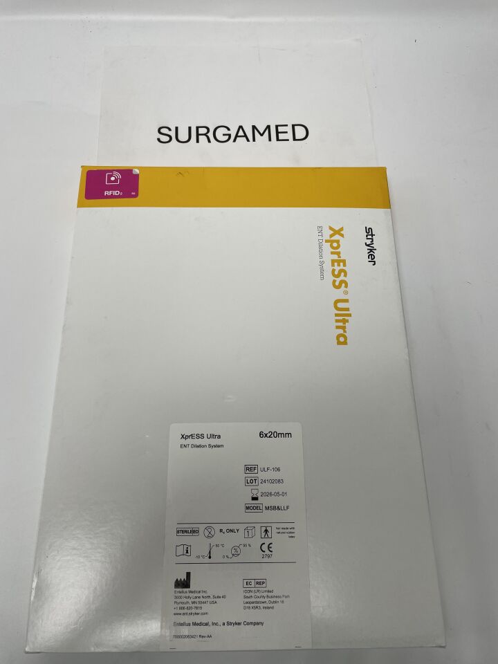 ULF-106 - STRYKER - Entellus XprESS Ultra Multi-Sinus Dilation System 6mm x 20mm, (BX/1)