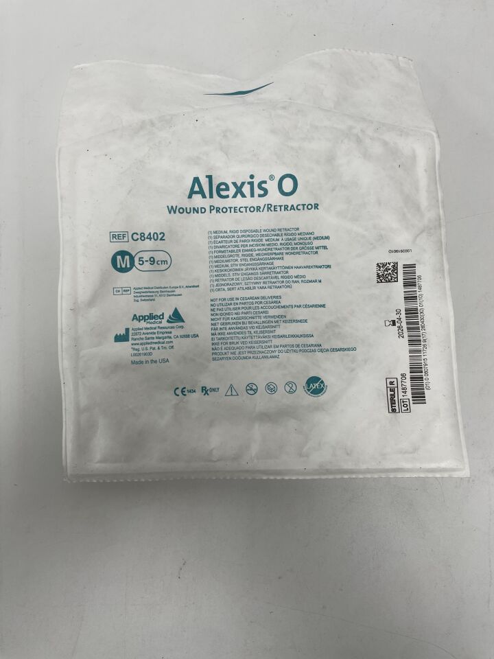 C8402 - APPLIED MEDICAL RESOURCES - Alexis O Wound Retractor, Medium, 18 cm Sheath Length, (EA)
