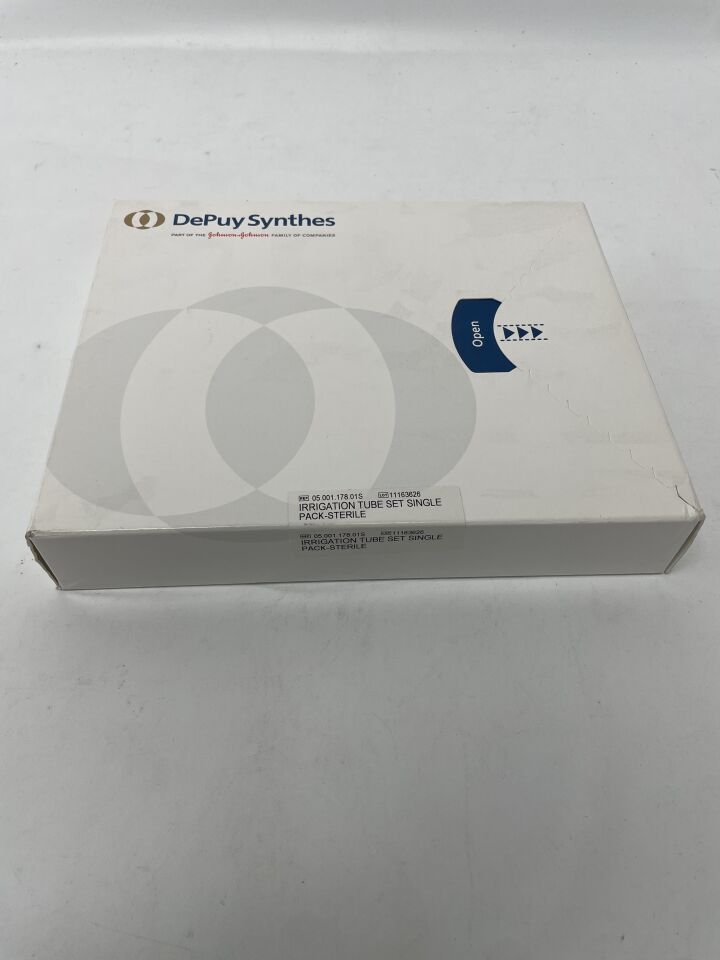05.001.178.01S - DEPUY - Irrigation Tube Set Single Pack, (BX/1)
