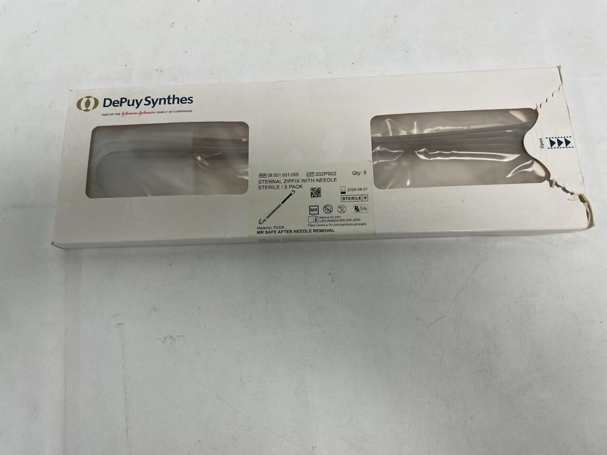 08.501.001.05S - DEPUY - PEEK Zipfix with Needle, (BX/5)
