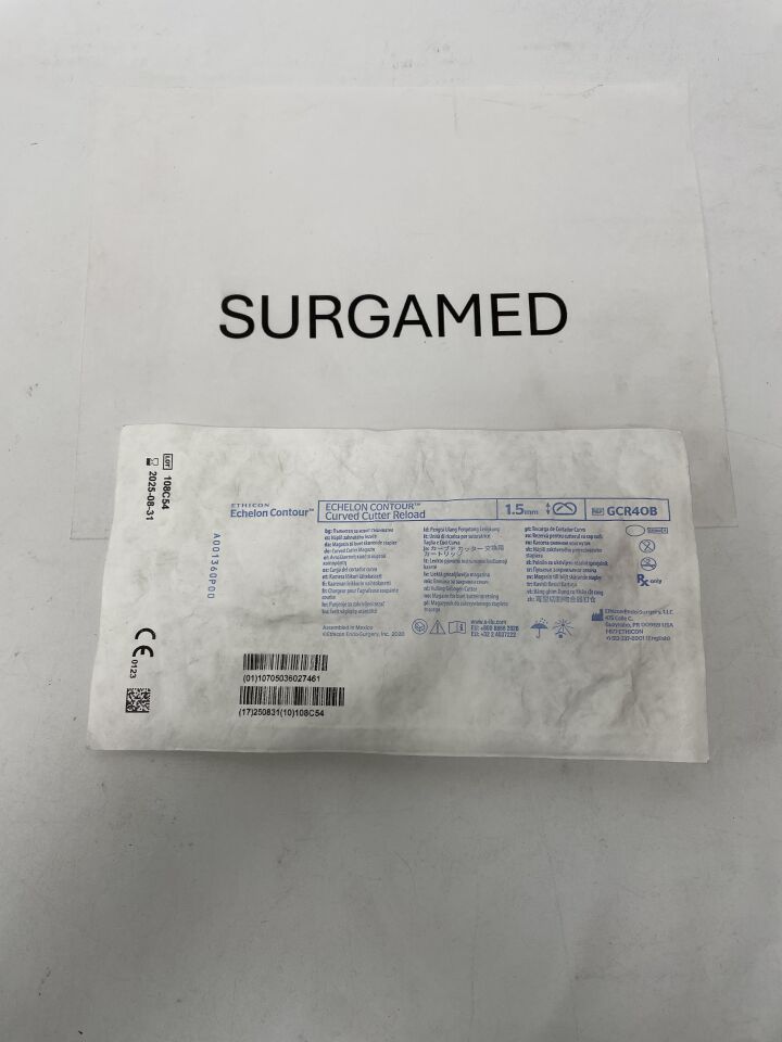 GCR40B - ETHICON - Echelon Contour Curved Cutter Reload 1.5mm, (EA)
