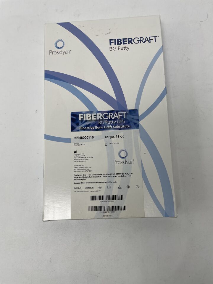 48000110 - PROSIDYAN - Fibergraft BG Putty, 11cc, (BX/1)