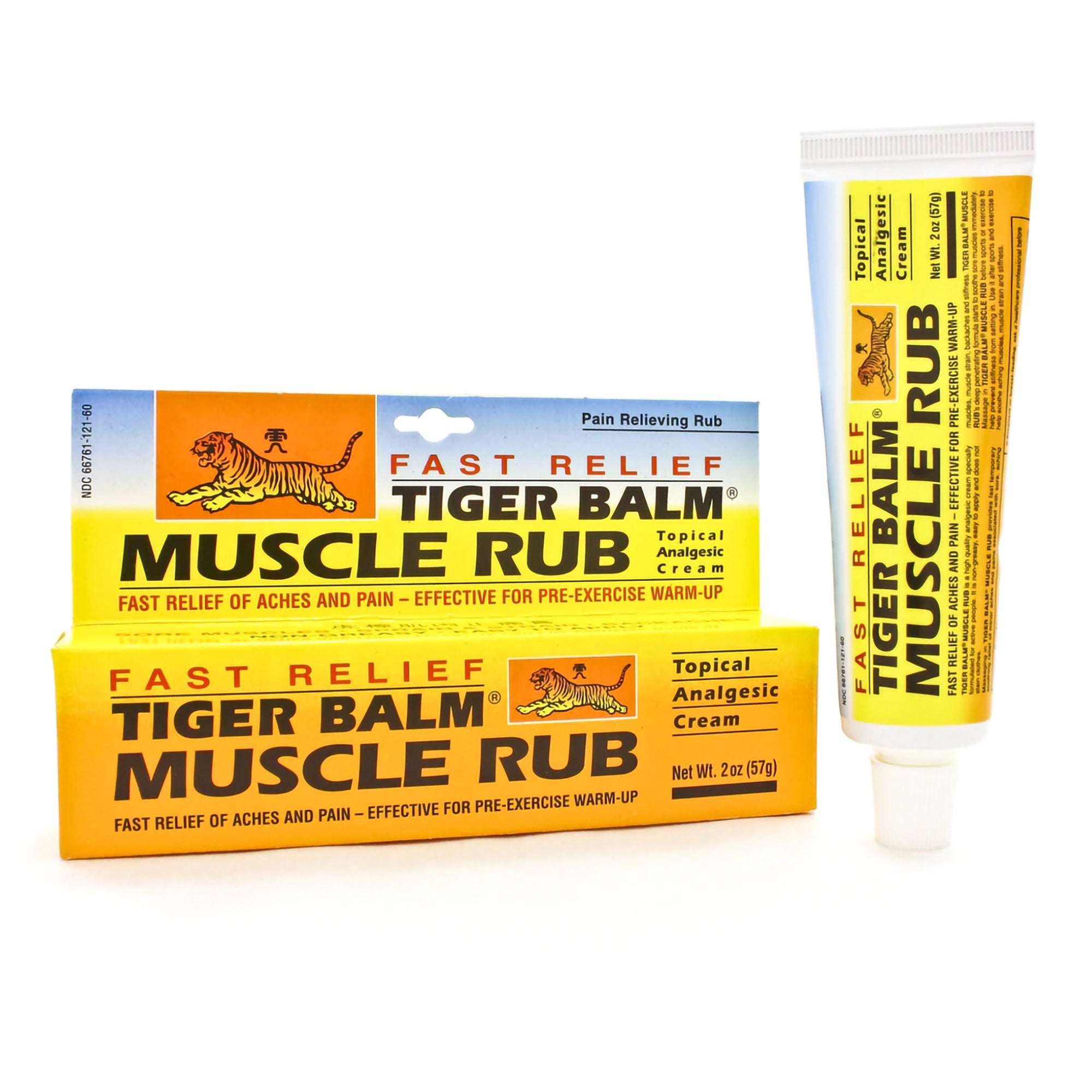 578038 - Tiger Balm - Topical Pain Relief Tiger Balm Active Muscle Rub 15% - 5% - 3% Strength Camphor / Menthol / Methyl Salicylate Ointment 2 oz. Pack of 1, (EA)