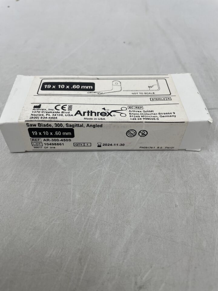 AR-300-450S - ARTHREX - 300 Series Sagittal Saw Blade, 19 x 10mm, (BX/1)