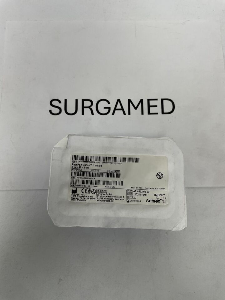 AR-6592-08-20 - ARTHREX - Passport Button Cannula -, (EA)