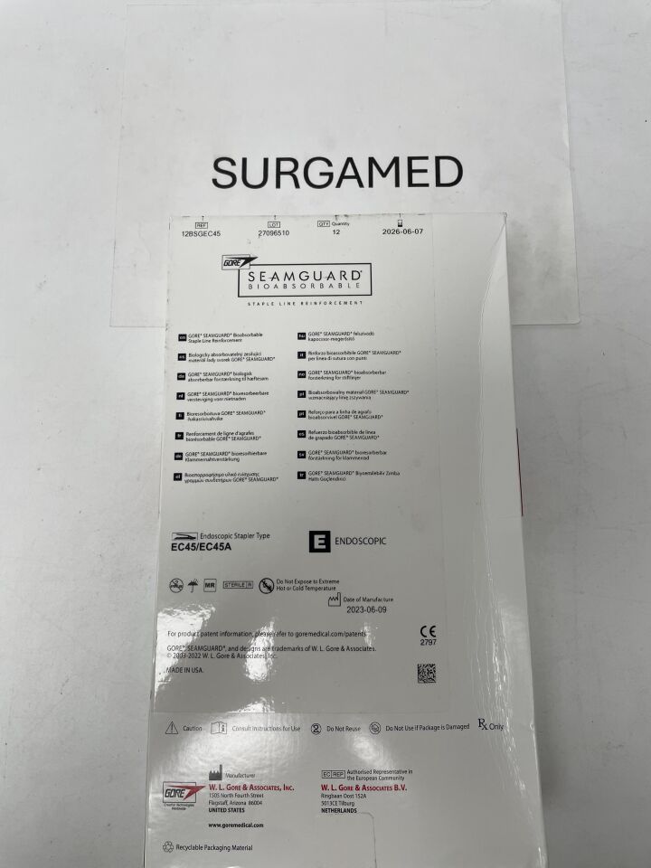 12BSGEC45 - GORE - Seamguard Bioabsorbable Staple Line Reinforcement, (BX/12)