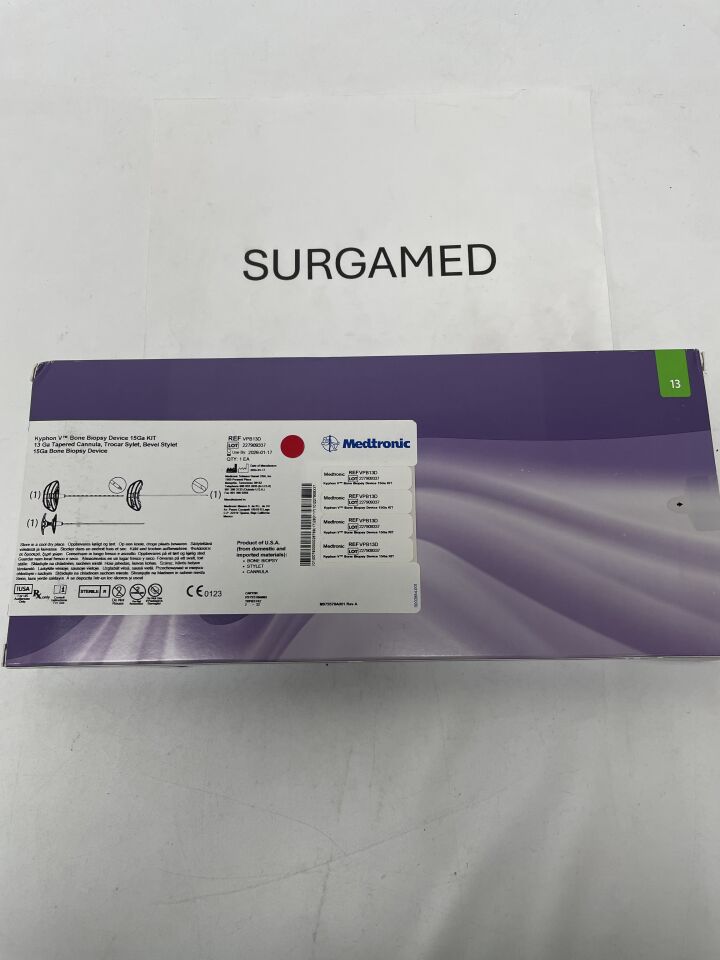 VPB13D - MEDTRONIC - Kyphon V Premium Bone Biopsy Device Kit 15G, (BX/1)