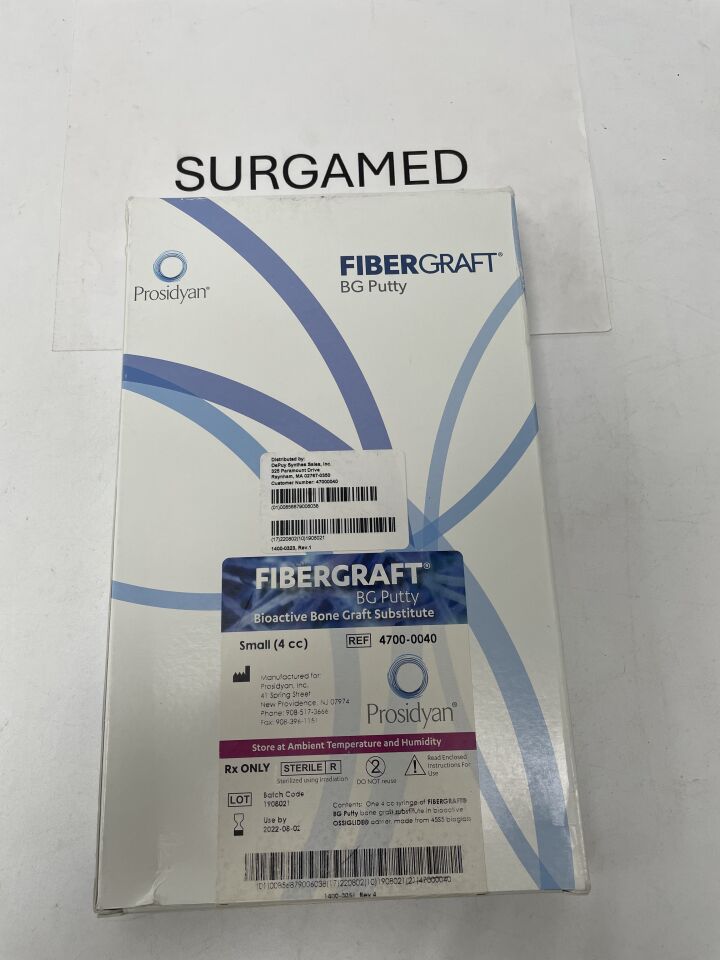 4700-0040 - PROSIDYAN - FiberGraft BG Putty, 4cc, (BX/1)