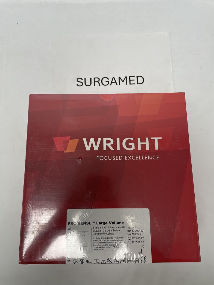 87SR0400 - WRIGHT MEDICAL - Pro-Dense Large Volume Implant Kit, (BX)