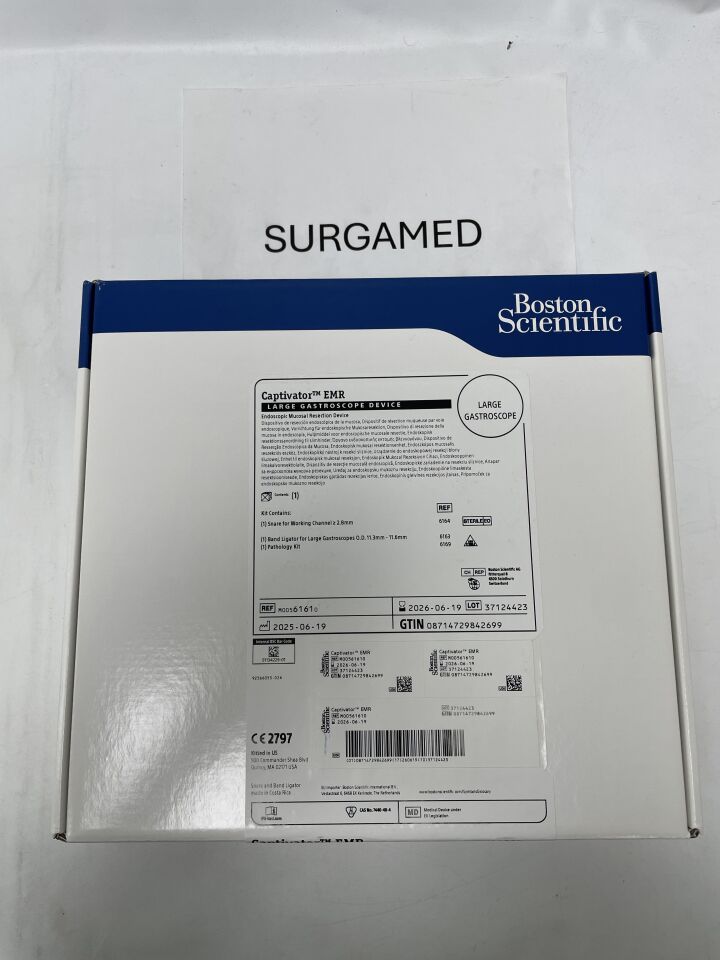 6161 - BOSTON SCIENTIFIC - Captivator EMR Large Gastroscope Device Endoscopic Mucosal Resection Device, (BX/1)