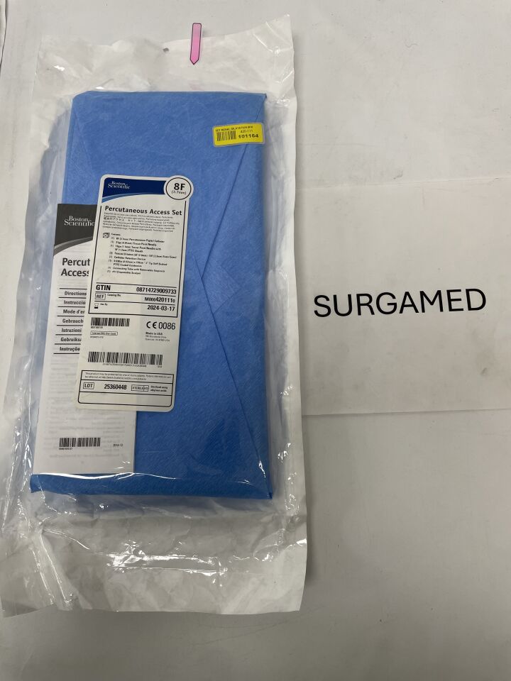 420111 - BOSTON SCIENTIFIC - Percutaneous Access Set, 8F, (EA)