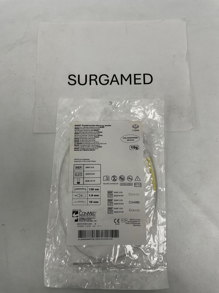 MWF-319 - CONMED - WANG Transbronchial Histology Needle 21G x 130cm, (EA)