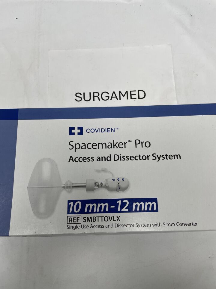 SMBTTOVLX - COVIDIEN - Spacemaker Pro Blunt Tip Trocar with Oval Dissection Balloon, 10mm-12mm, (BX/1)