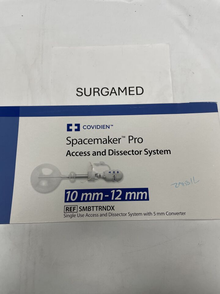 SMBTTRNDX - COVIDIEN - Spacemaker Pro Blunt Tip Trocar with Round Dissection Balloon, (BX/1)