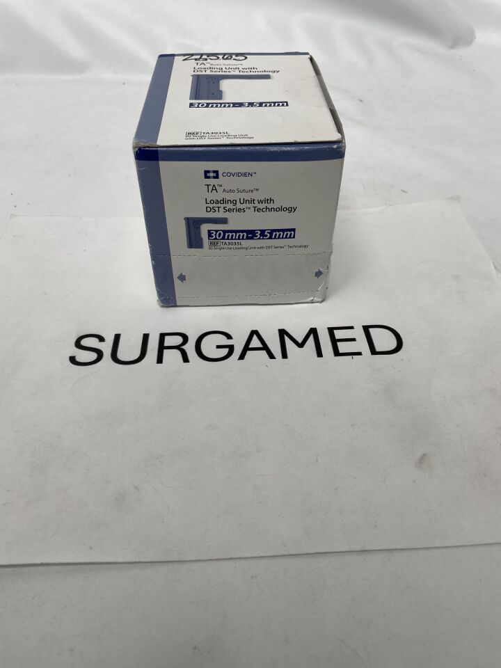 TA3035L - COVIDIEN - TA Single-Use Staple Loading Unit with DST Series Technology, 30 mm Size, (BX/6)