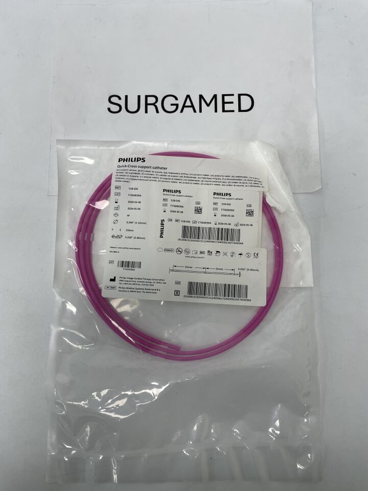 518-035 - PHILIPS - Quick-Cross Support Catheter - .018" x 150cm, (EA)