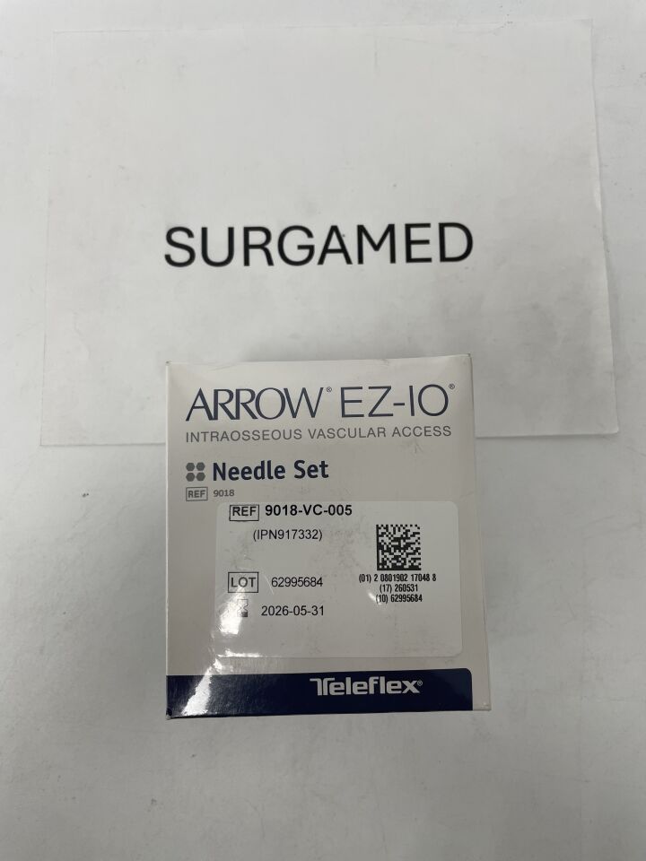 9018P-VC-005 - TELEFLEX - Arrow Ez-Io Needle + Stabilizer Kit 15MM X 15G, (BX/5)