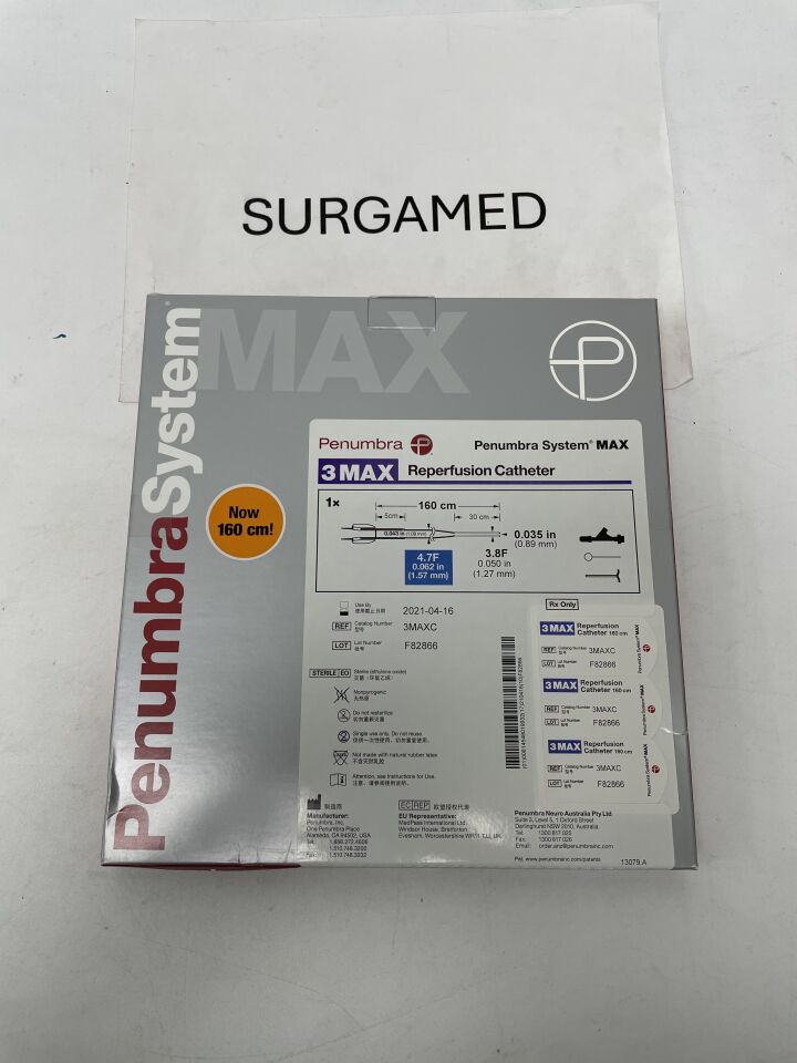 3MAXC - PENUMBRA - 3MAX Reperfusion Catheter 153cm, (BX/1)