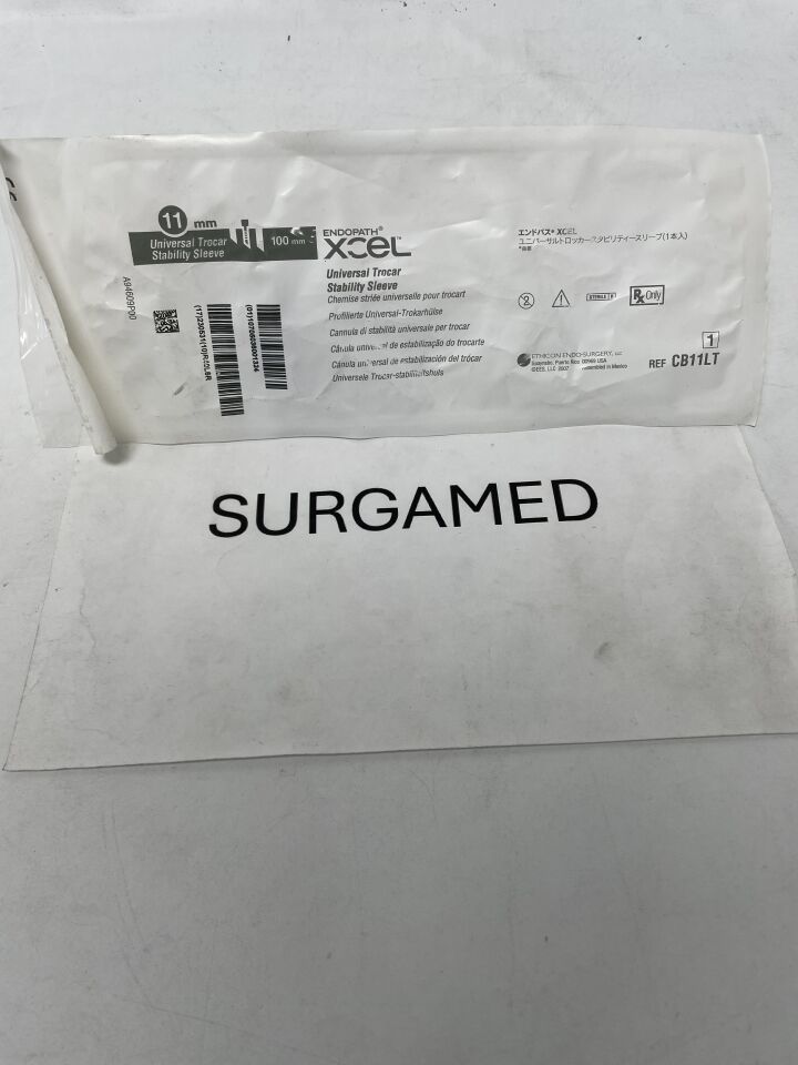 CB11LT - ETHICON - Endopath Xcel Universal Sleeve Trocar, 11 dia. x 100 mm Length, (EA)