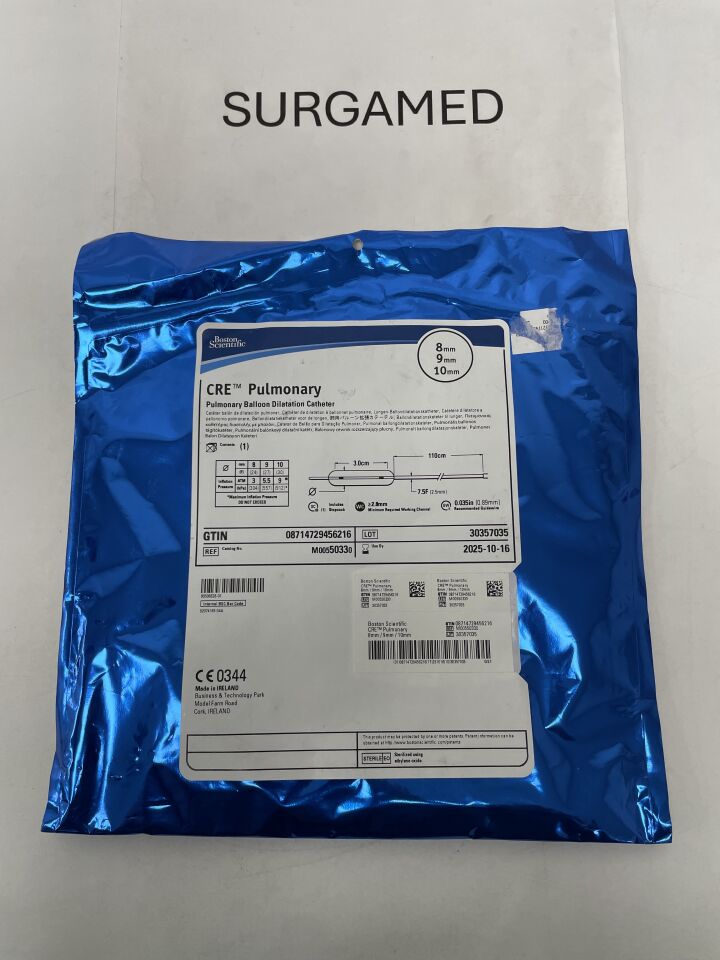 5033 - BOSTON SCIENTIFIC - CRE Pulmonary Balloon Dilatation Catheter - 8mm x 9mm x 10mm, (EA)