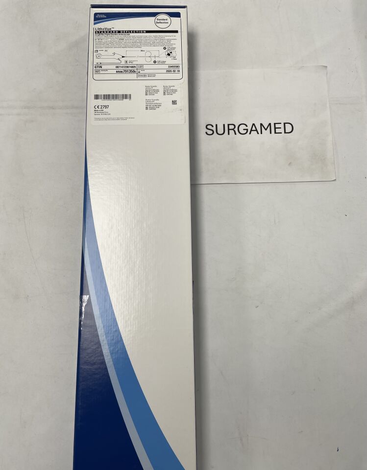791350 - BOSTON SCIENTIFIC - LithoVue Single-Use Digital Flexible Ureteroscope - Standard Deflection - 7.7Fr x 68cm (L), (BX/1)