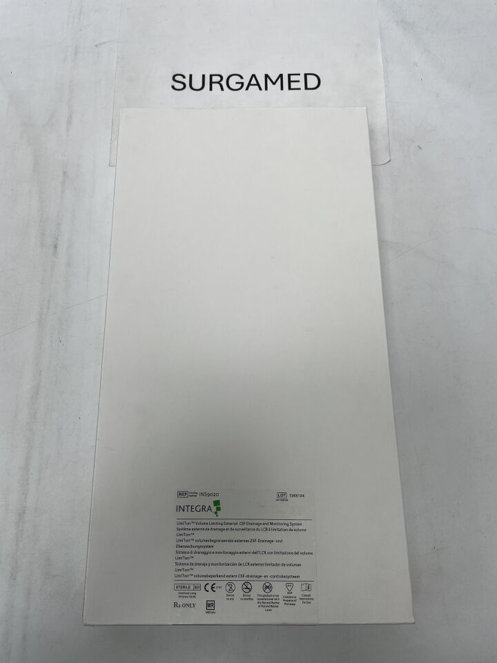 INS9020 - INTEGRA - LimiTorr Disposable Volume Limiting External CSF Drainage System with Burette, 20 mL, (BX/1)