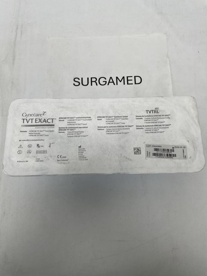 TVTRL - ETHICON - Gynecare TVT Abbrevo Retropubic Continence System, (EA)