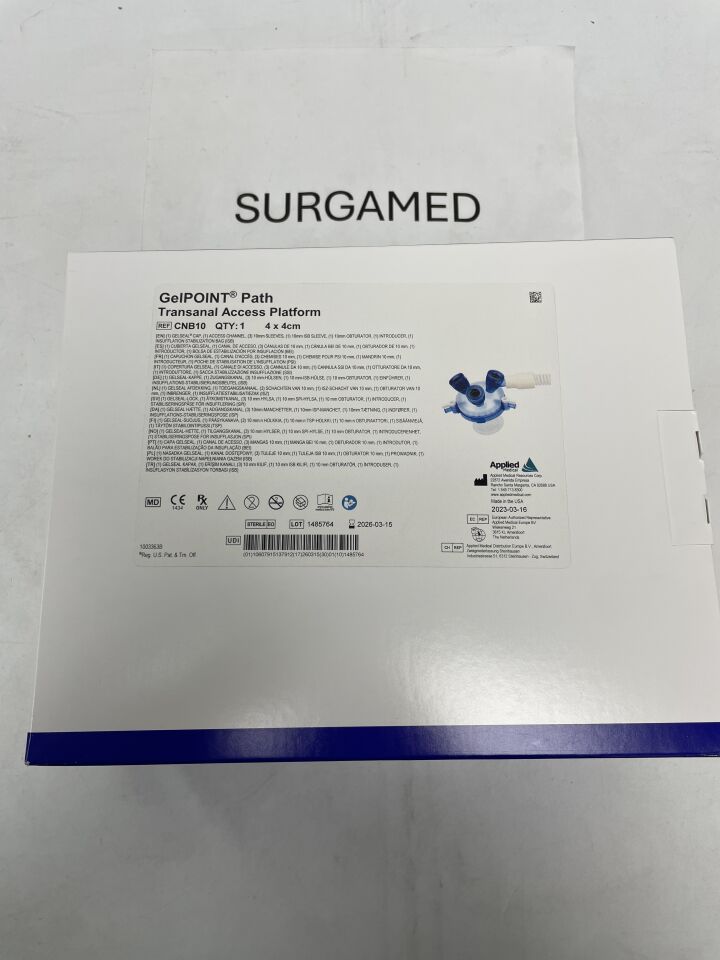 CNB10 - APPLIED MEDICAL RESOURCES - GelPoint Path Transanal Access Platform: 4cm x 4cm, (BX/1)
