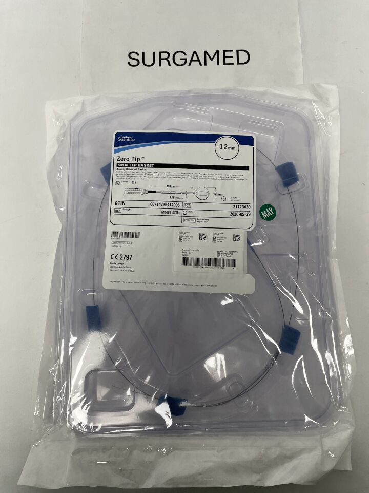 1320 - BOSTON SCIENTIFIC - Zero Tip Smaller Basket Airway Retrieval Basket, 12mm, (EA)