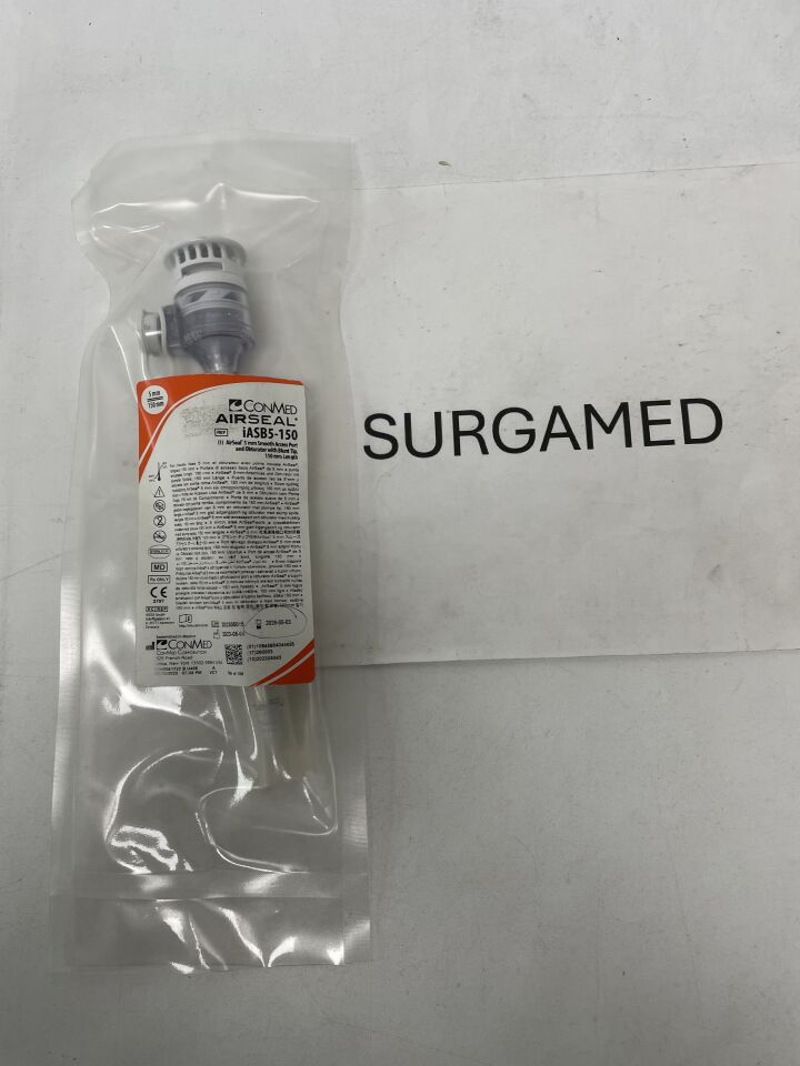 IASB5-150 - CONMED - AirSeal 5mm Smooth Access Port and Obturator with Blunt Tip, 150mm Length, (EA)