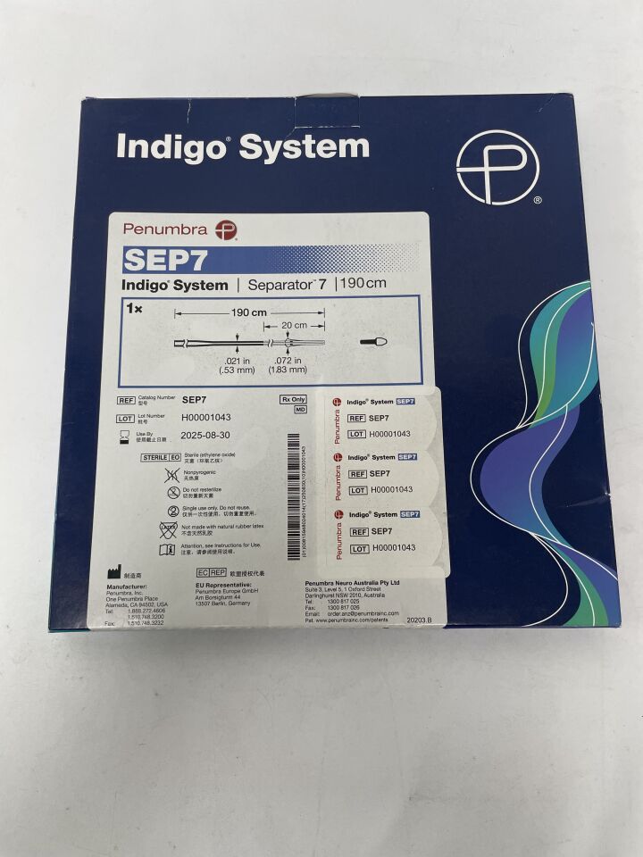7-Sep - PENUMBRA - Indigo Separator 7, 190cm, (BX/1)