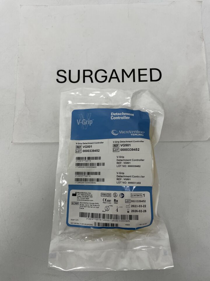 VG501 - TERUMO - V-Grip Coil Detachment Controller, (EA)