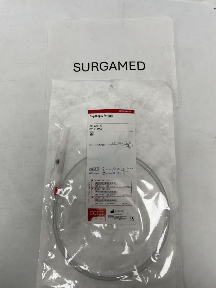 G15054 - COOK - Cup Biopsy Forceps 3.3F x 115cm, Oval, (EA)