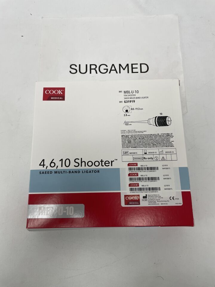 G31919 - COOK - Ten Shooter Saeed Multi-Band Ligator: 8.6-11.3mm (4,6,10 Shooter), (BX/1)