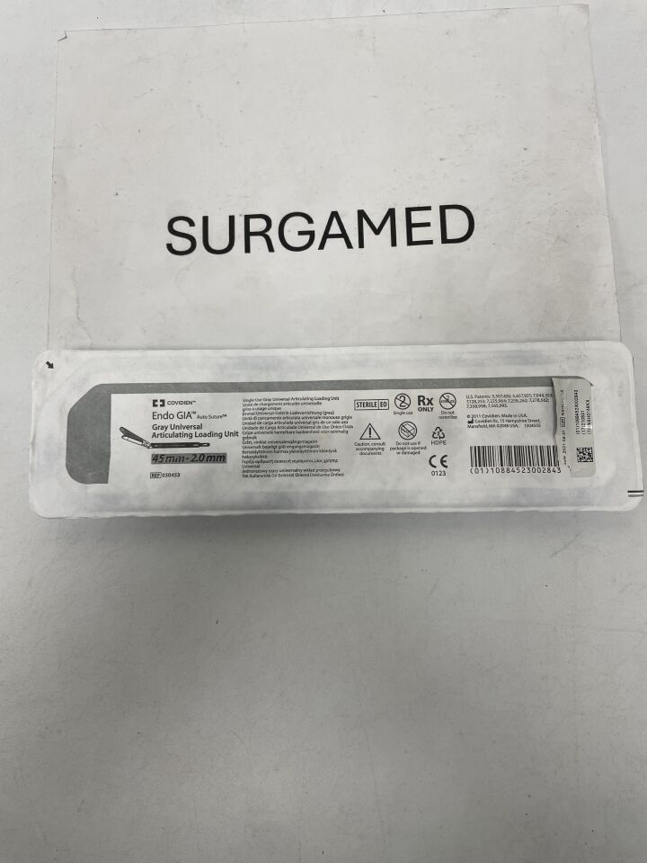 30453 - COVIDIEN - Endo GIA Universal Roticulator Single-Use Staple Loading Unit, 45 mm Size, (EA)