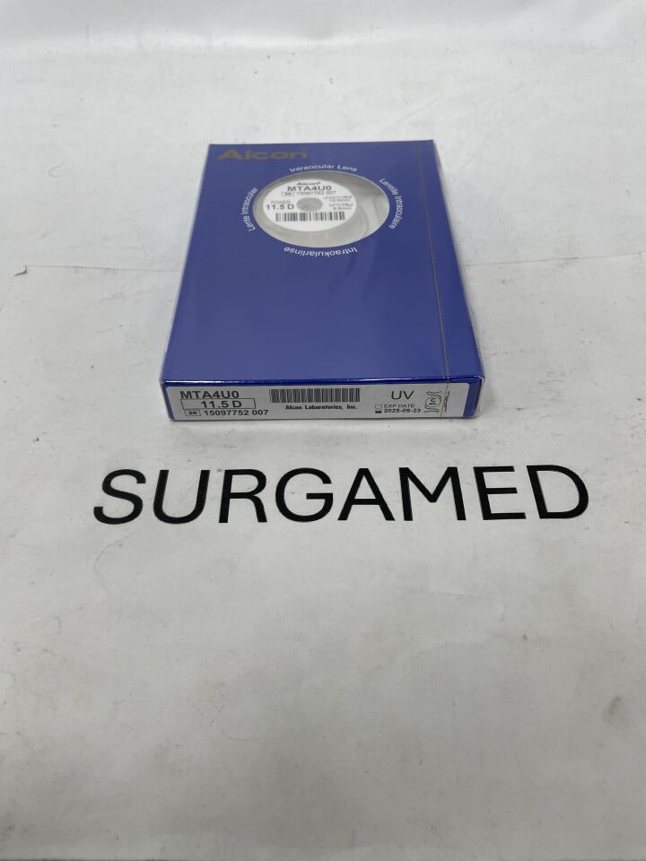 MTA4U0.115 - ALCON - Kelman Multiflex III Intraocular Lens, 11.5D, (BX/1)