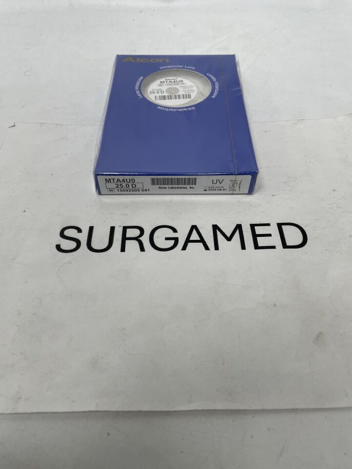 MTA4U0.250 - ALCON - Kelman Multiflex III Intraocular Lens, 25.0D, (BX/1)