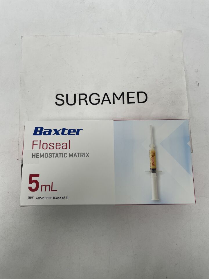 ADS202105 - BAXTER - Floseal Hemostatic Matrix w/RECOTHROM 5ml, (BX/1)