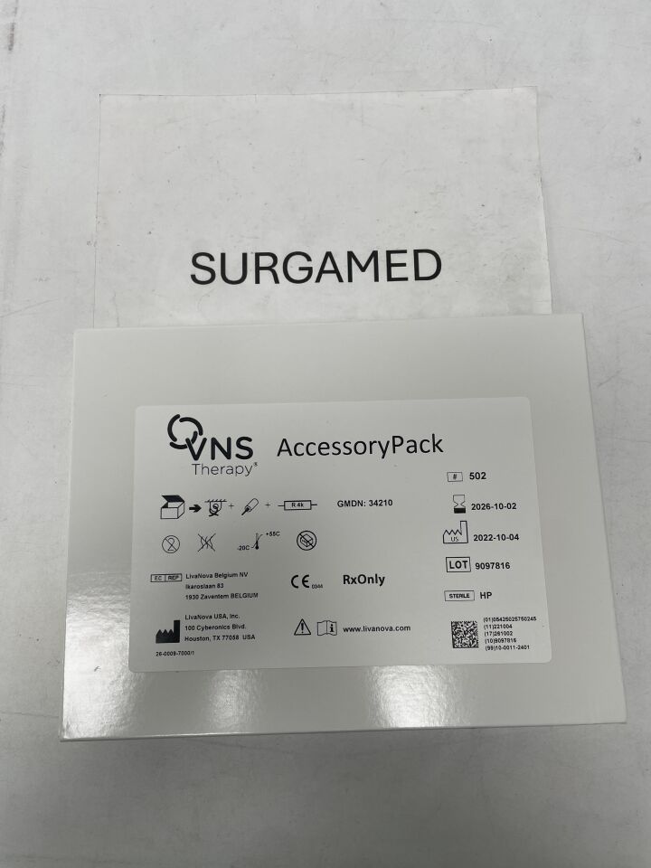 502 - LIVANOVA - VNS Therapy Accessory Pack Model 502, (BX/1)
