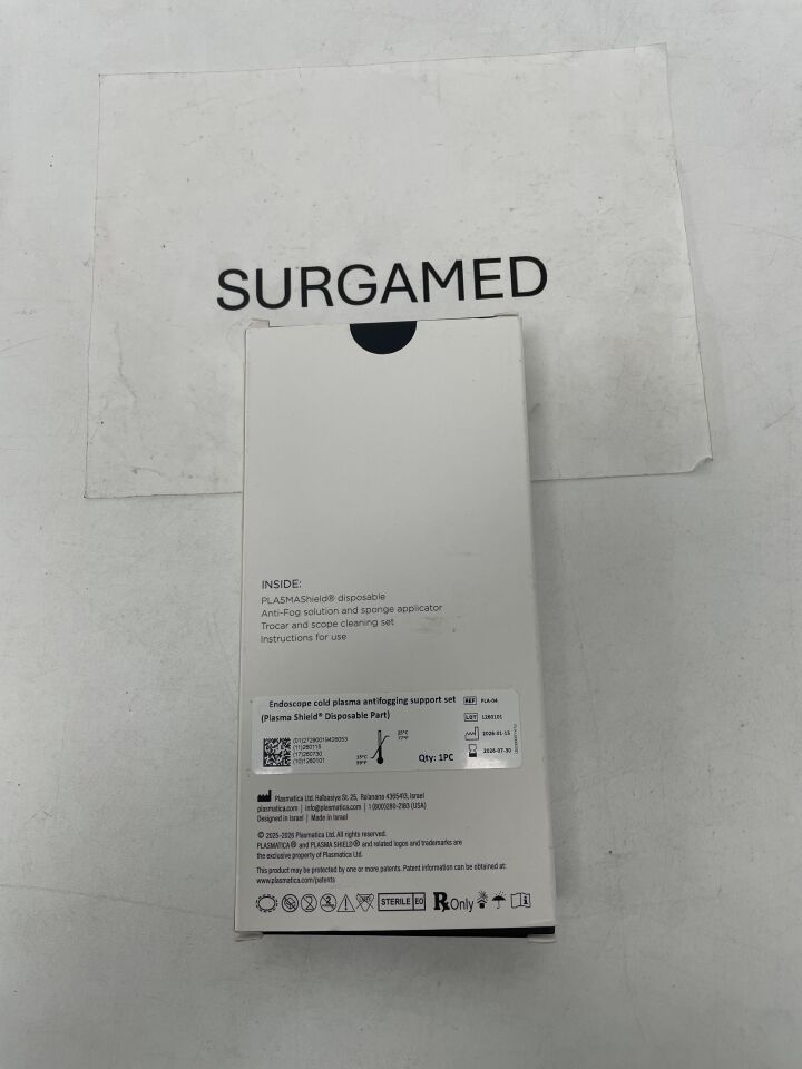 PLA-04 - PLASMATICA - Plasma Shield, Endoscope Cold Plasma Antifogging Support Set, (BX/1)