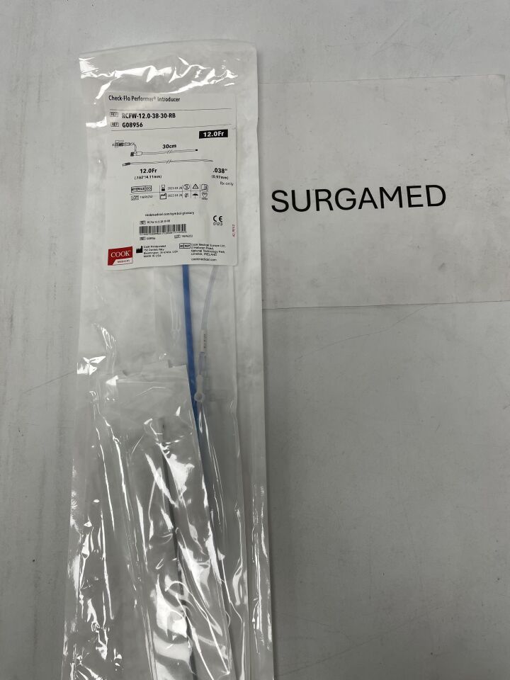 G08956 - COOK - Performer Introducer, 12 Fr Size, 30 cm Length, (EA)