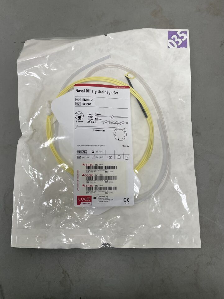 G21585 - COOK - Nasal Biliary Drainage Set - 6Fr, (EA)