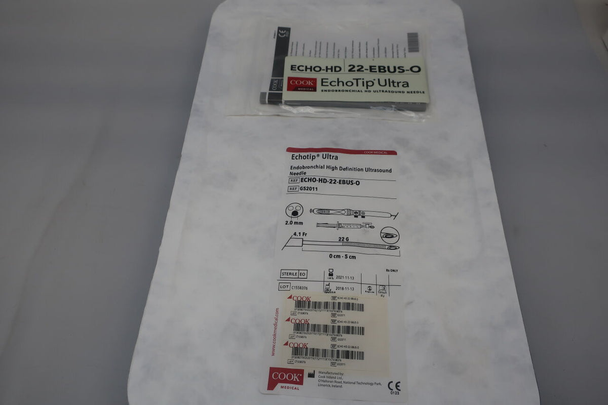 G52011 - COOK - EchoTip Olympus Ultra Endobronchial HD Ultrasound Needle, 4.1 Fr Sheath Size, (EA)