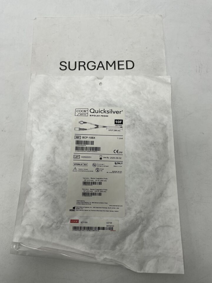 G57189 - COOK - Quicksliver Bipolar Probe BCP-10BX, 10F x 350cm, (EA)