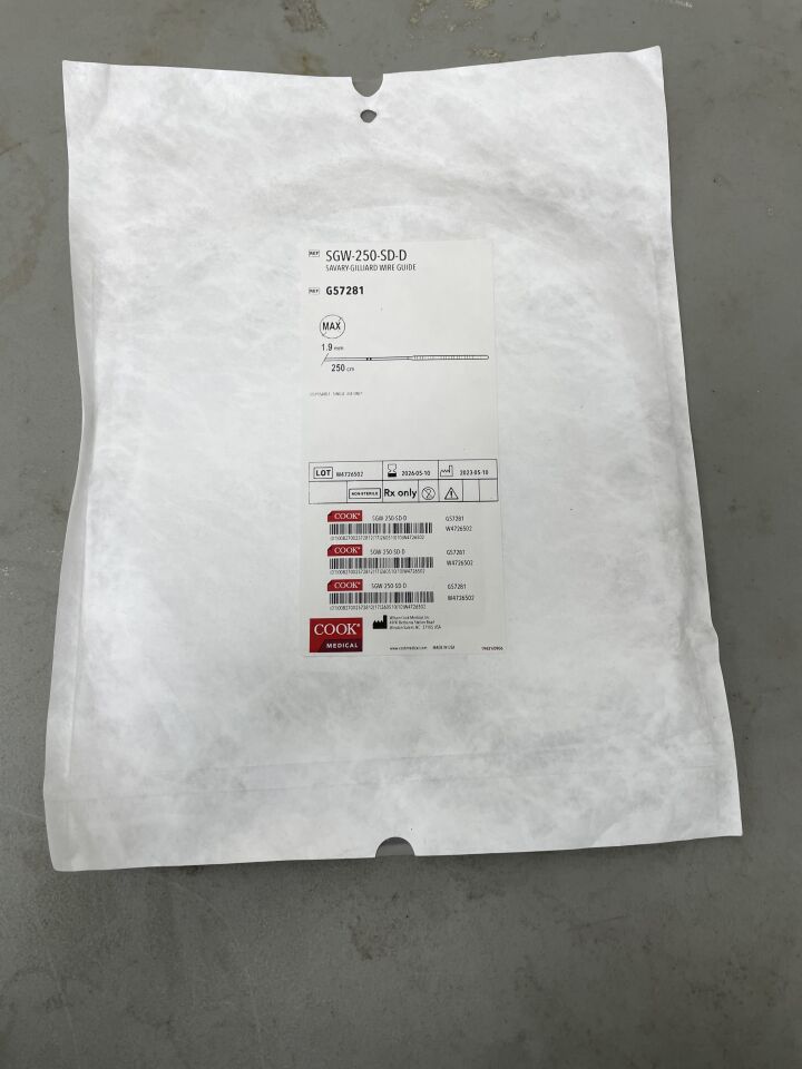 G57281 - COOK - Savary-Gilliard Wire Guide, 250cm, (EA)