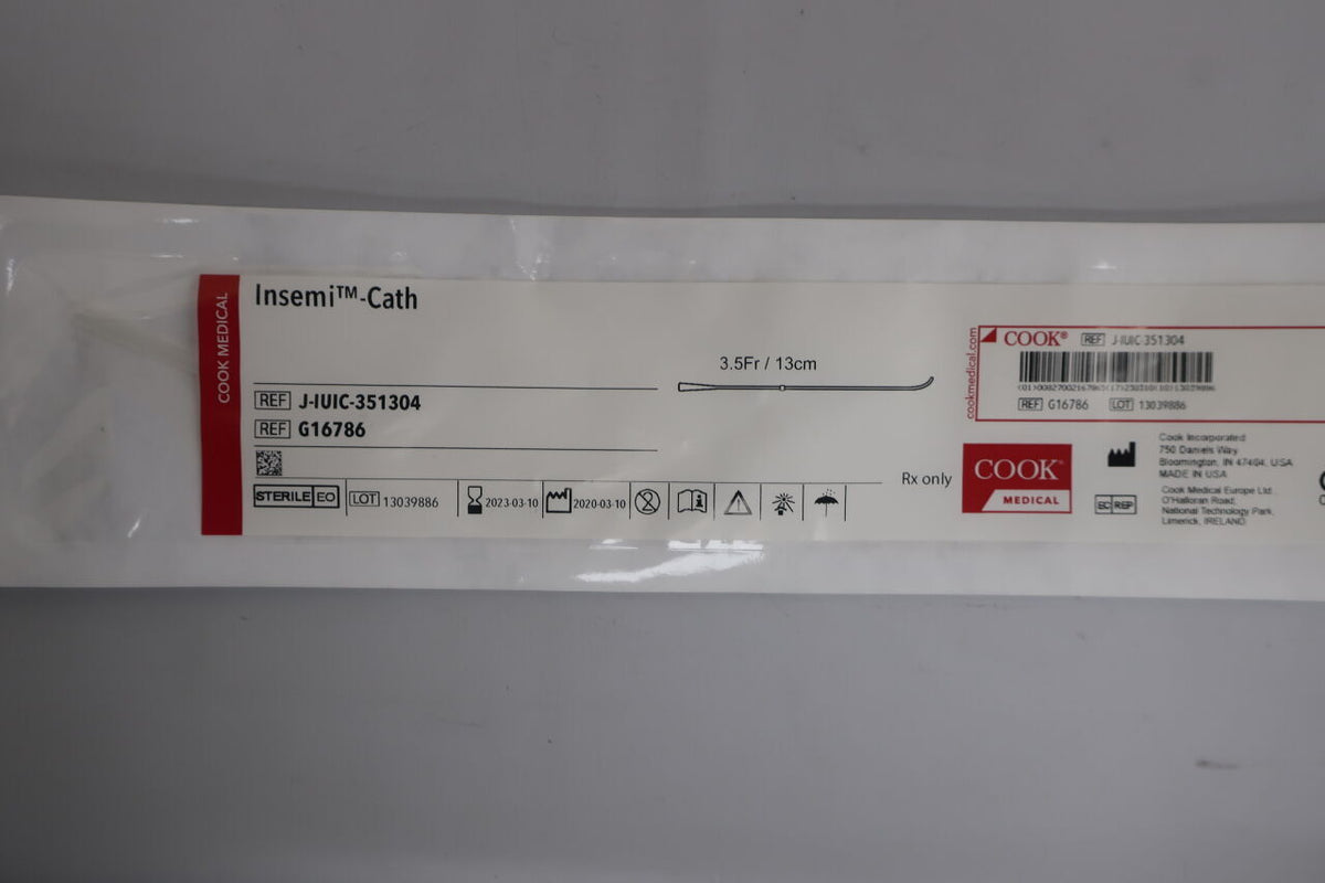 G16786 - COOK - insemi-cath, curved tip, 3.5f, (EA)