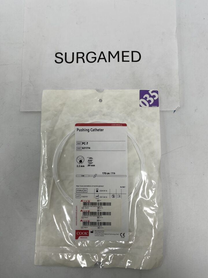 G21774 - COOK - Pushing Catheter 10F x 170cm, (EA)