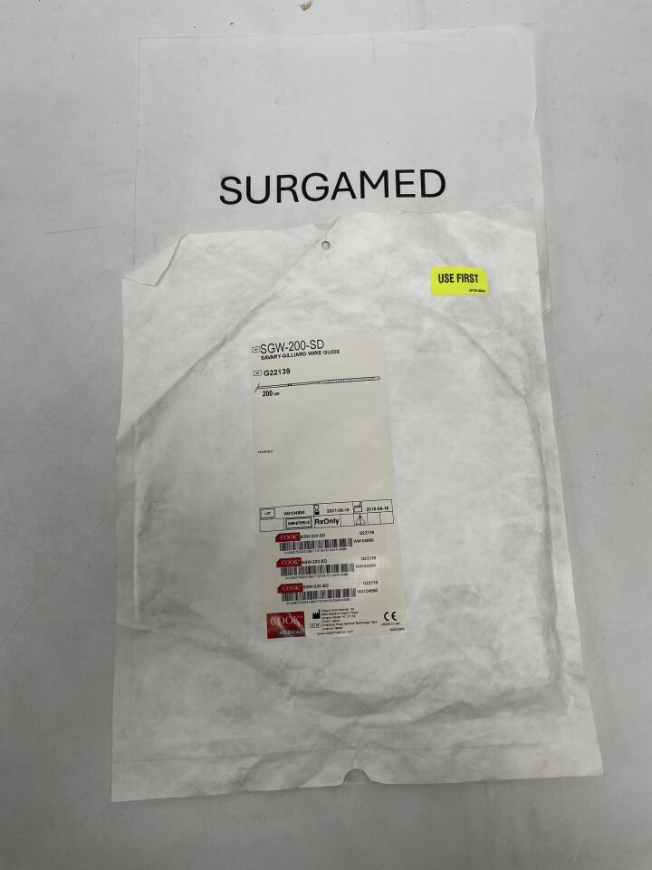 G22139 - COOK - Savary-Gilliard Wire Guide -�200cm, (EA)