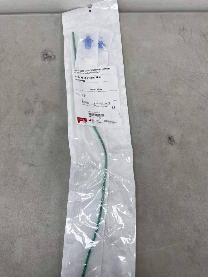G36402 - COOK - Extra-Firm Airway Exchange Catheter with Soft Tip, 14 Fr Size, (EA)