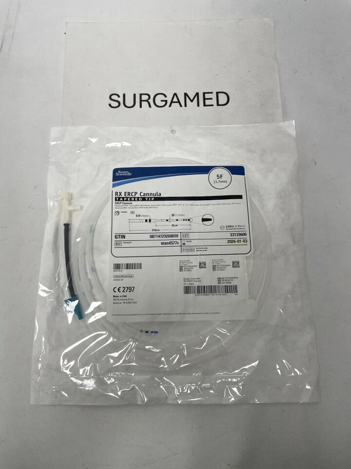 4577 - BOSTON SCIENTIFIC - RX ERCP Cannula, Tapered Tip, 5F, 210cm length, ()